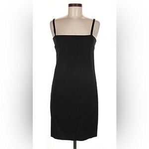 Helmut Lang Strapless Black Dress